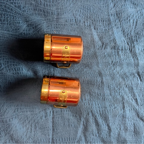 Vintage Copper Salt & Pepper Shakers - Picture 4 of 4